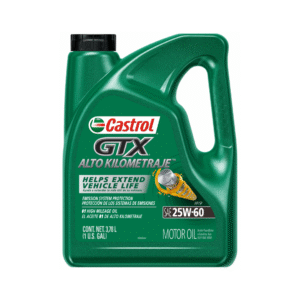 Castrol GTX Alto Kilometraje 25W60 API SN (4L)